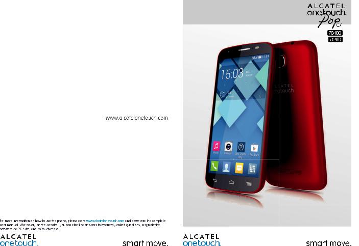 Alcatel One Touch POP C7 7040D User manual