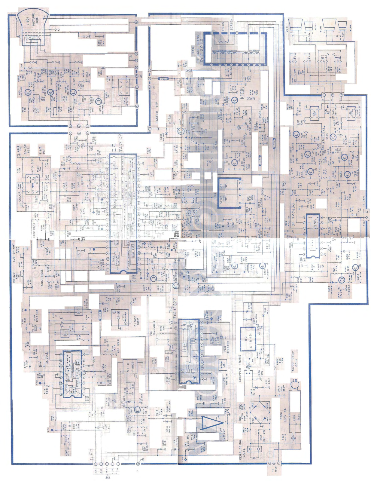 Crown Mustang 2090R Schematic