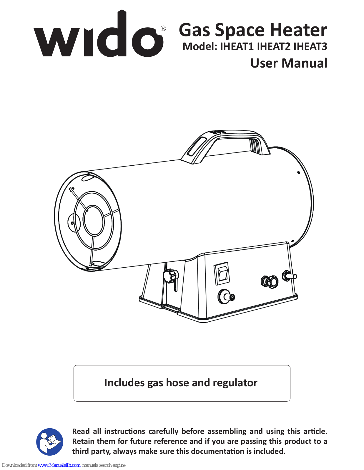 Wido IHEAT1, IHEAT2, IHEAT3 User Manual