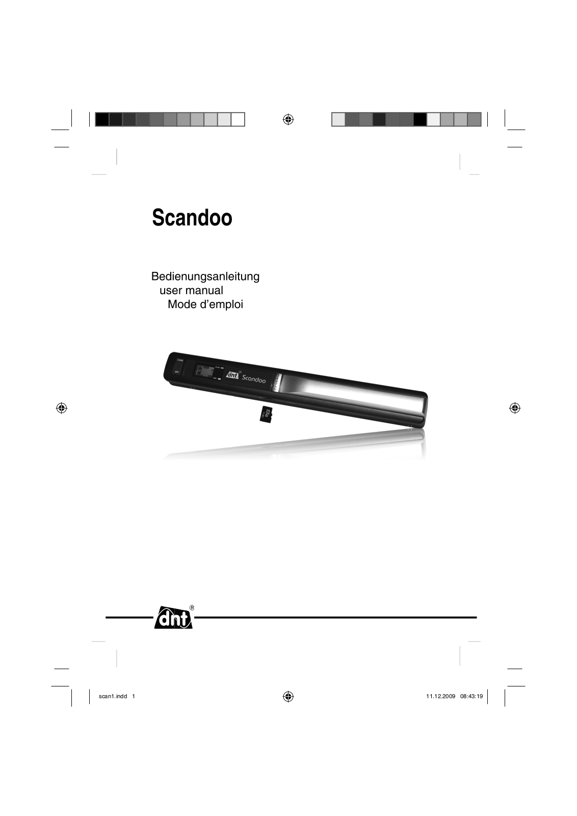 dnt Scandoo User manual