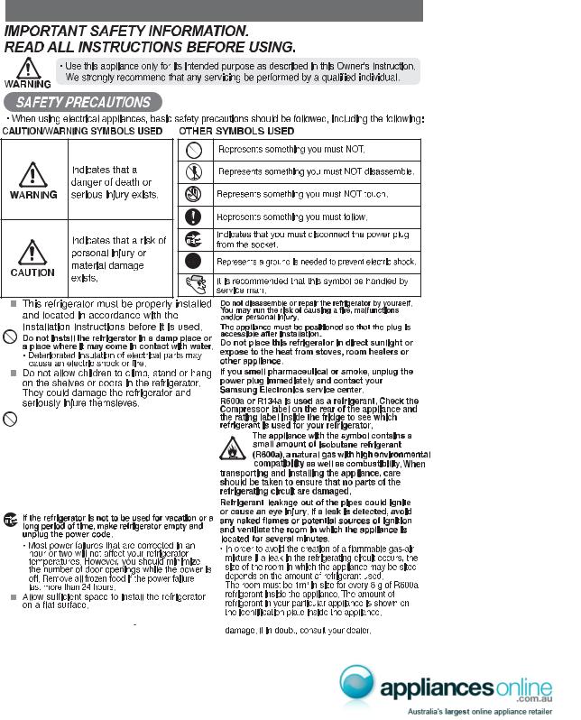 SAMSUNG SR394NW User Guide