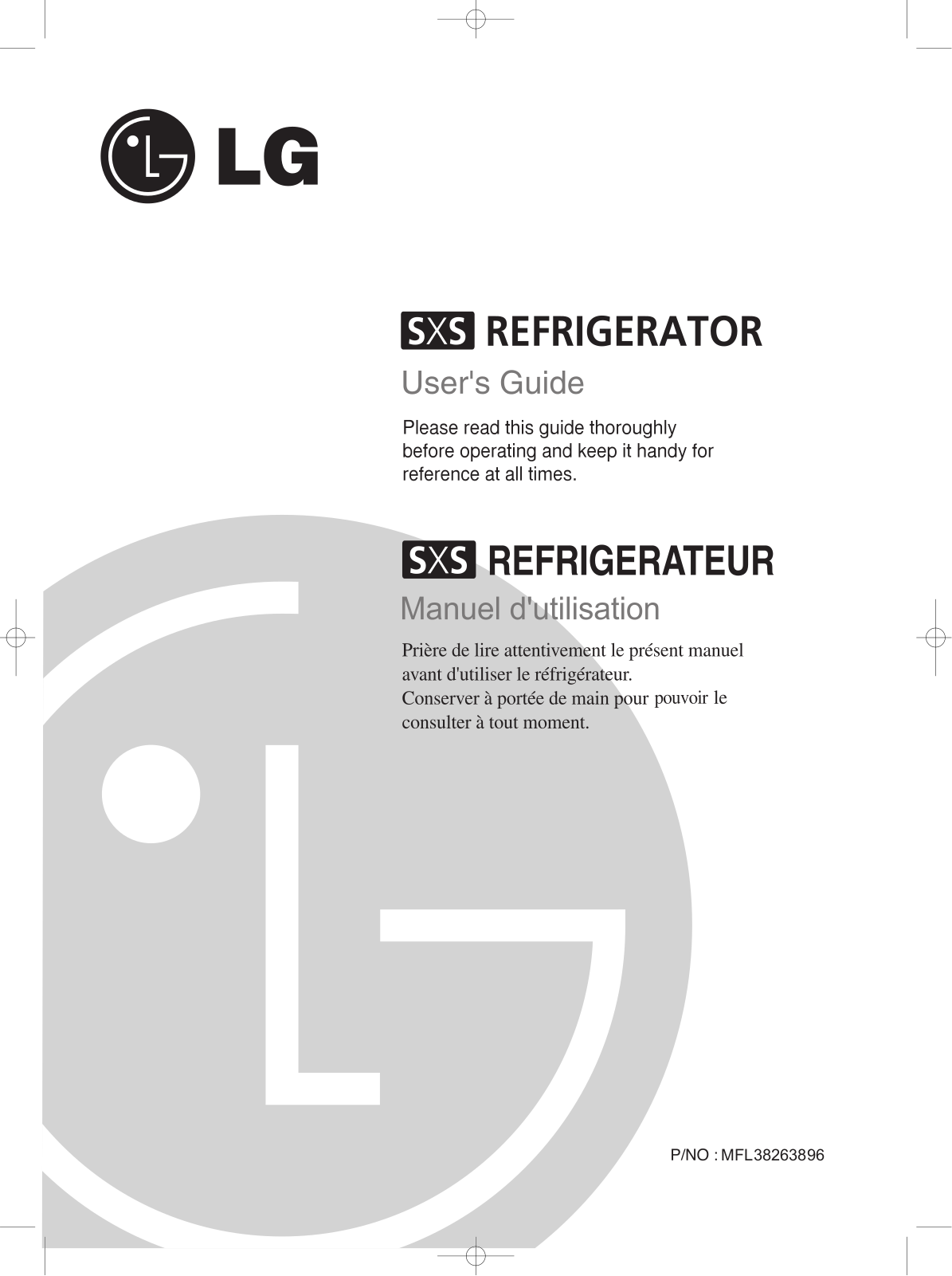 LG GC-B207BTQ User manual