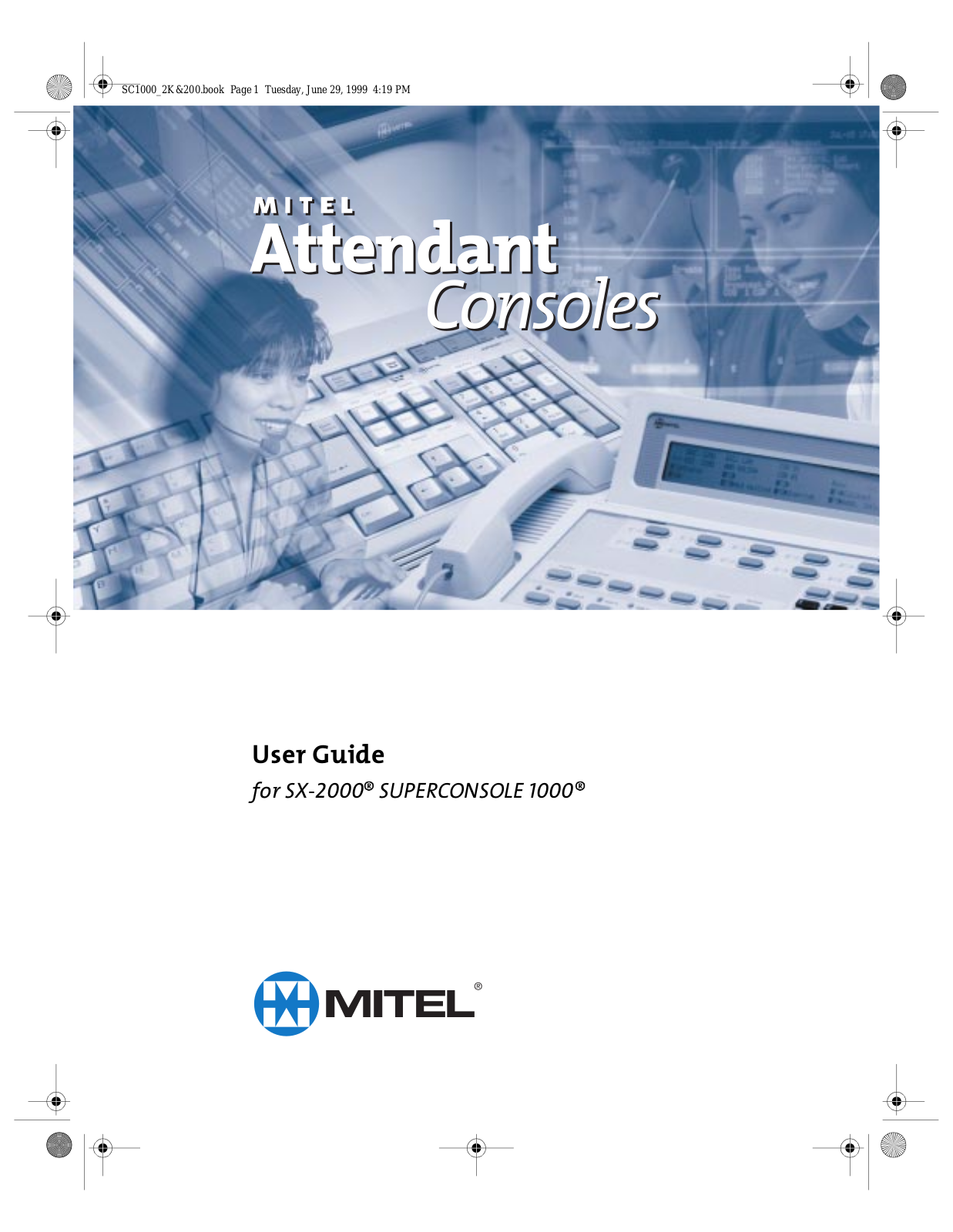 Mitel Superconsole 1000 User Guide