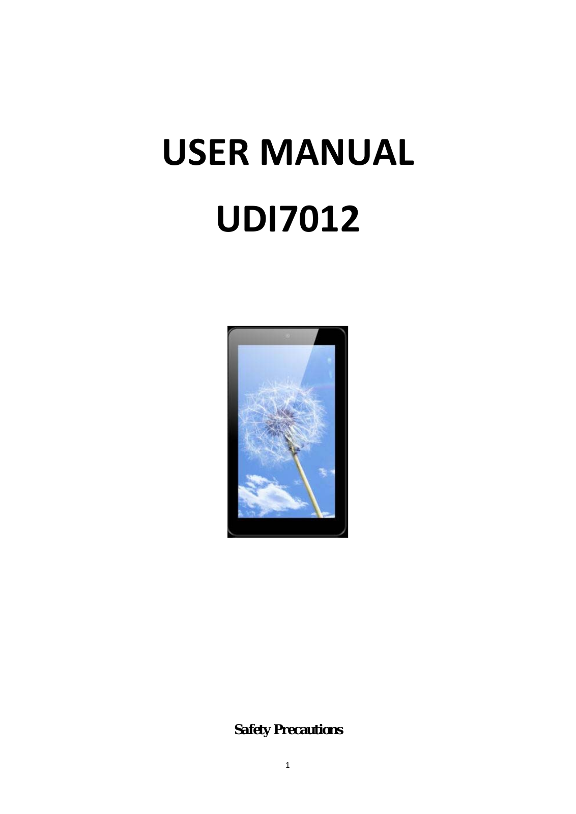 Gardex Electronics GX 7012 User Manual