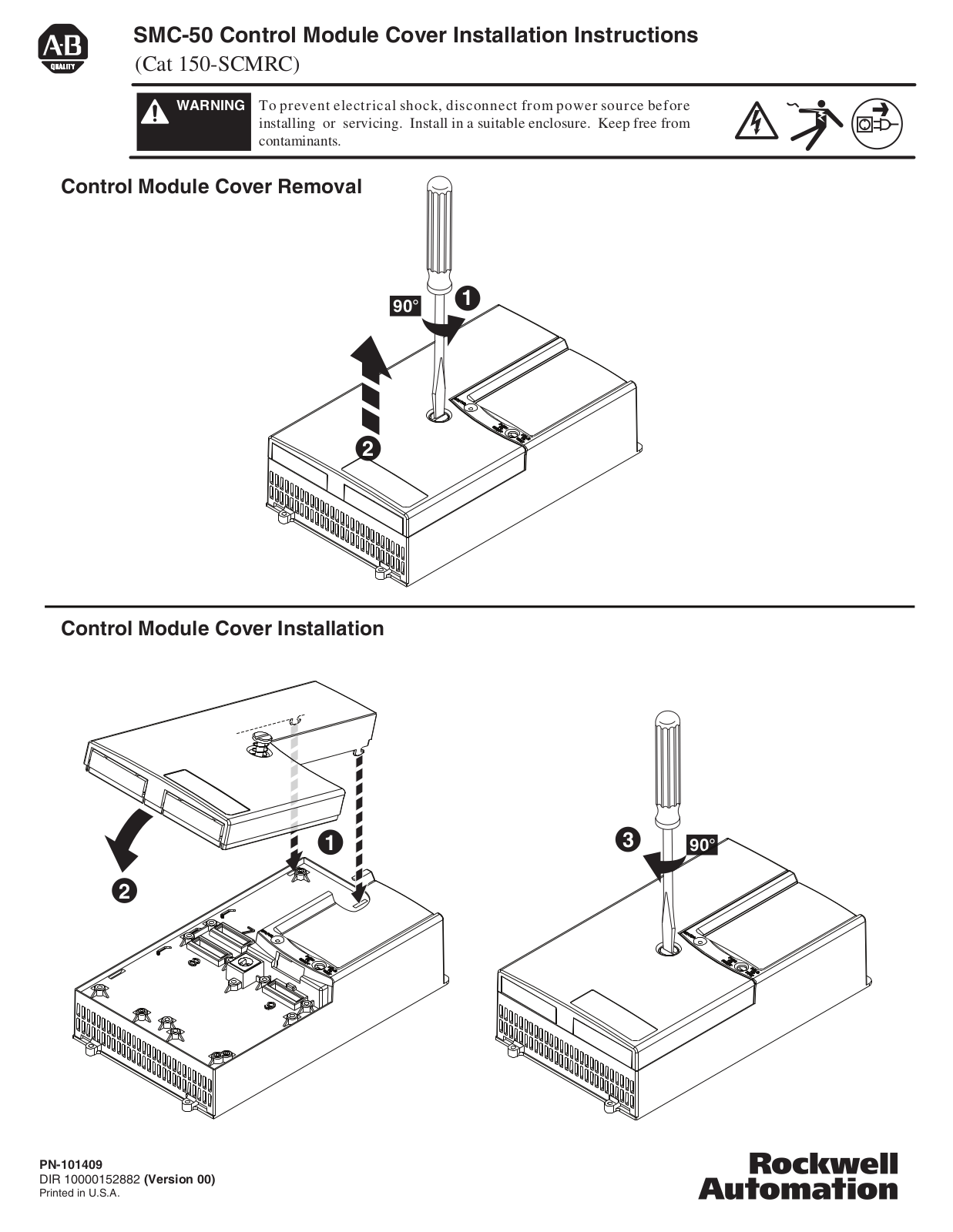 Rockwell Automation 150-SCMRC User Manual