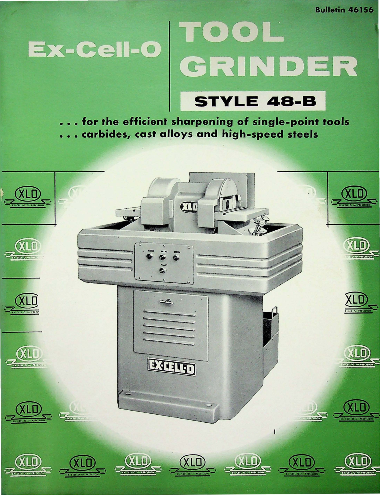 Ex-Cell-O Machine Tools Style 48-B Tool Grinder Grinder - ManualMachine.com