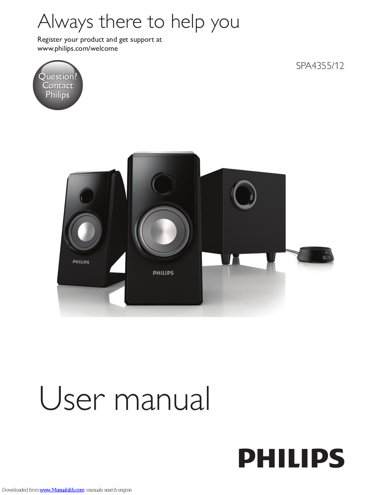 Philips SPA4355/12 User Manual - ManualMachine.com