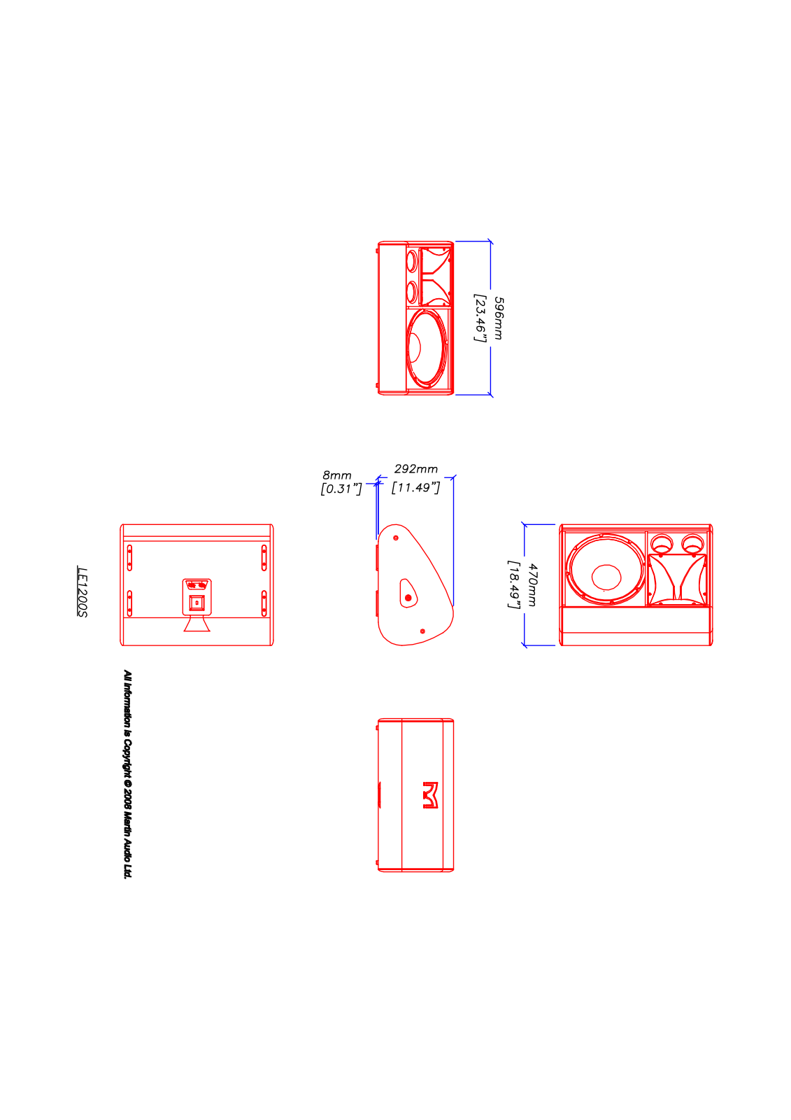 Martin audio LE1200S SCHEMATICS