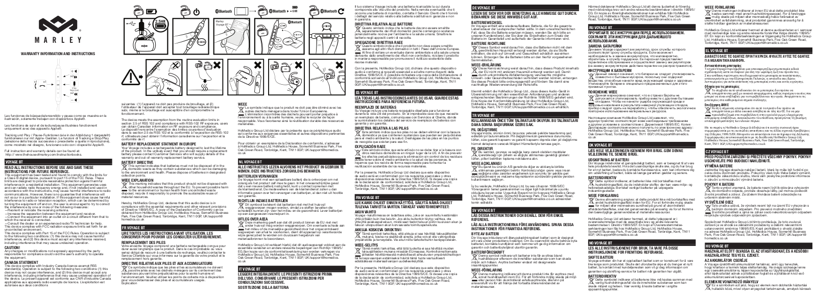 The House of Marley EMFE053SB User Manual