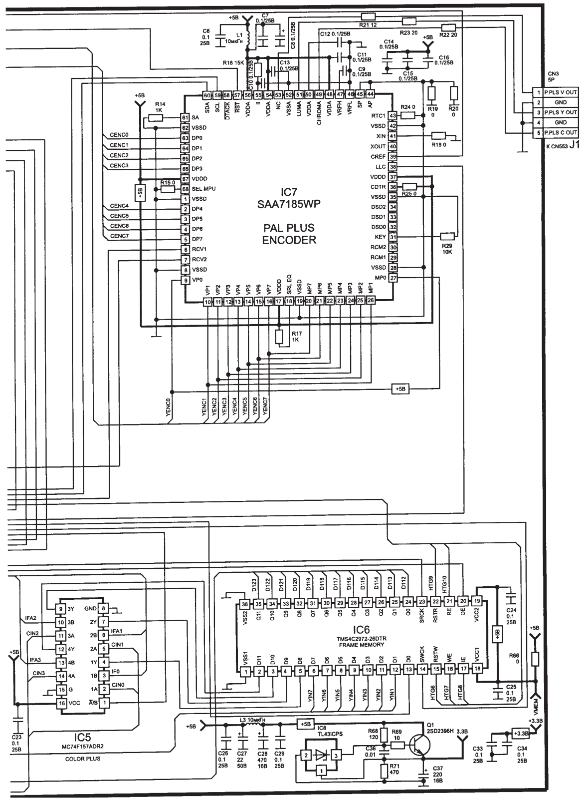 SONY KV28S4R Schematics List 27