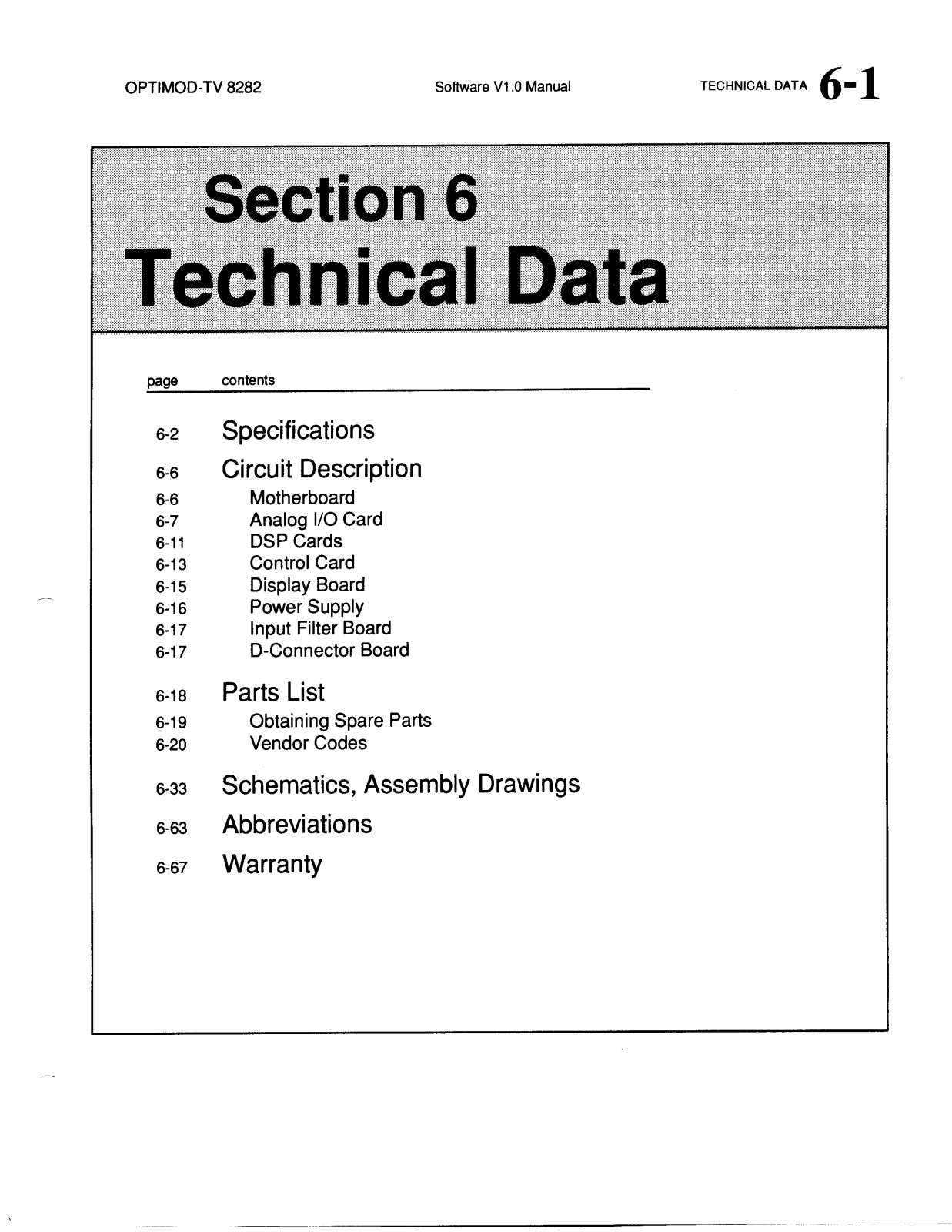 Orban 8282 User Manual