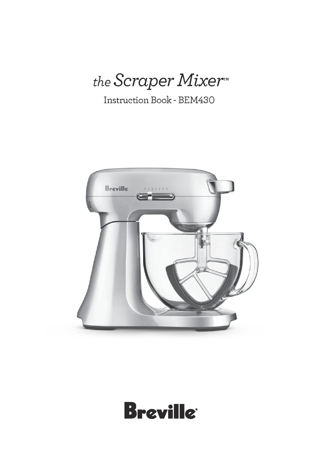 Breville BEM430SIL User Manual