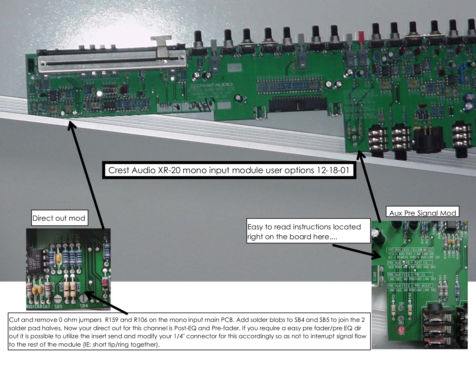 Crest XR20 Schematic