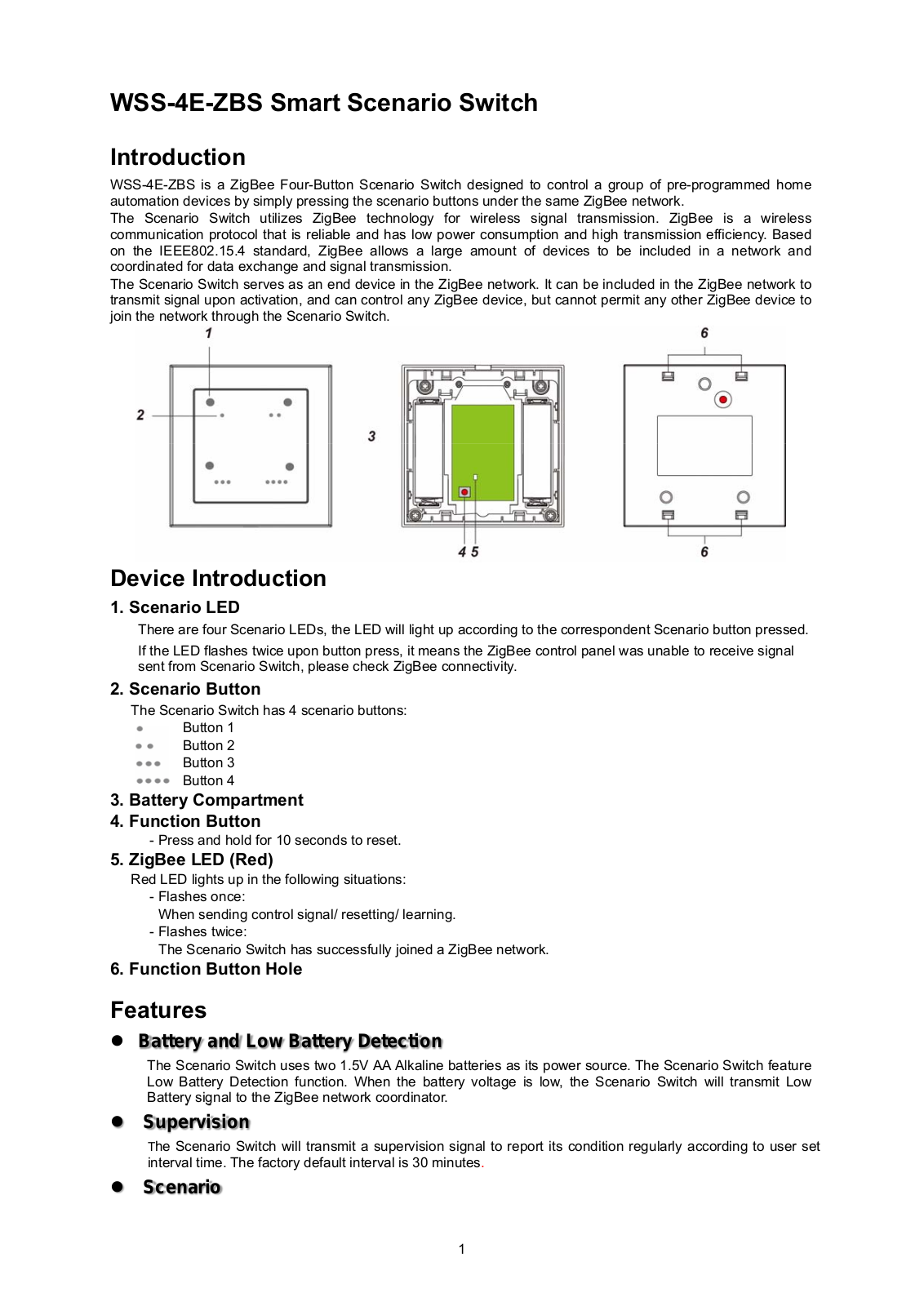 Climax Technology Co WSSZB Users manual