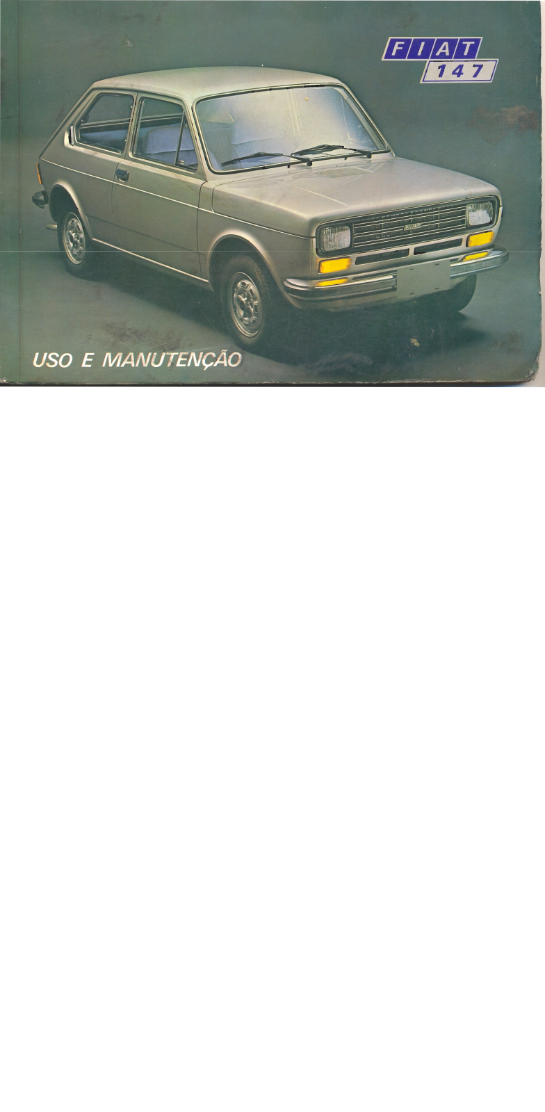 Fiat 147 User Manual