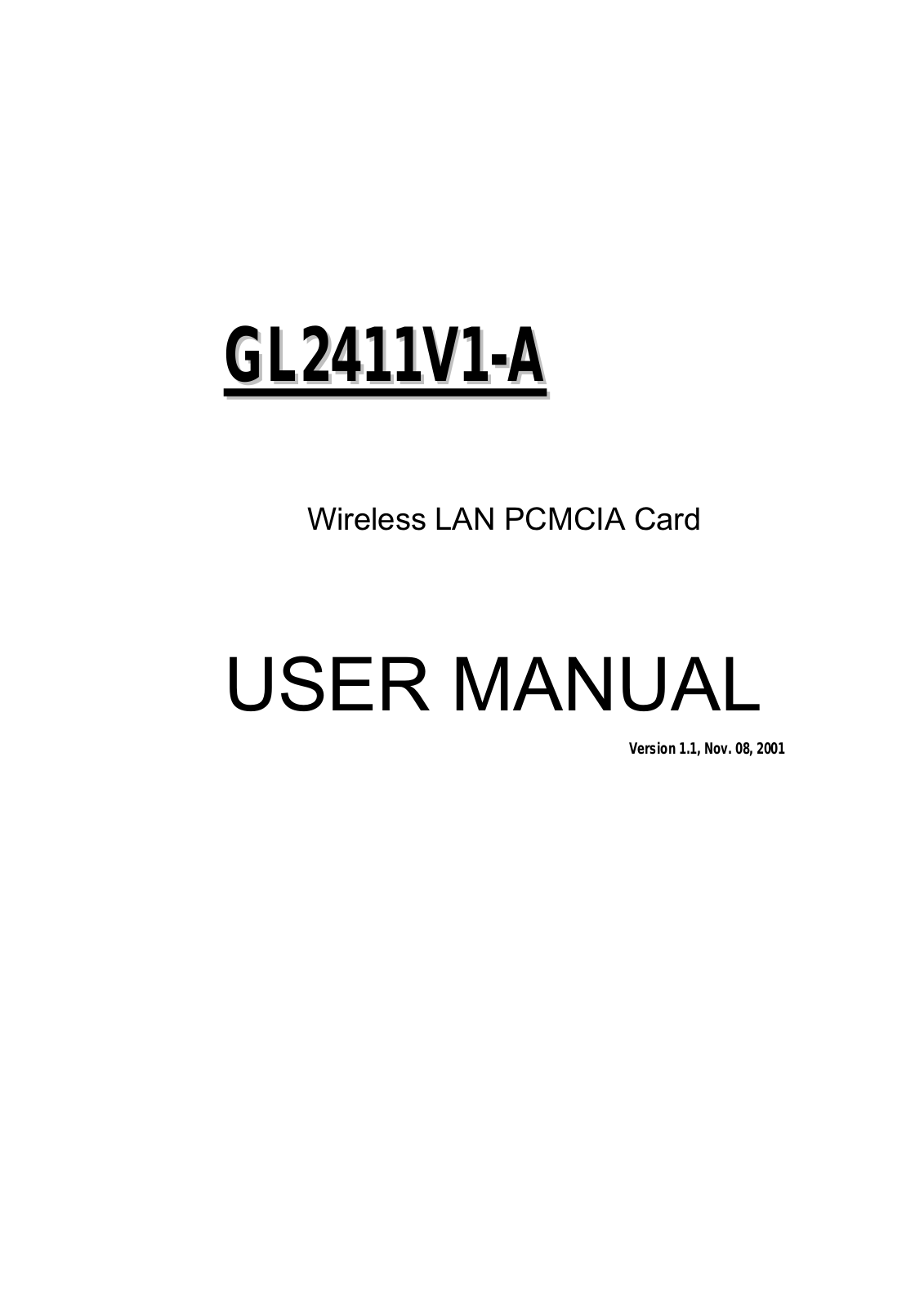 Global Sun Technology GL2411V1A User Manual