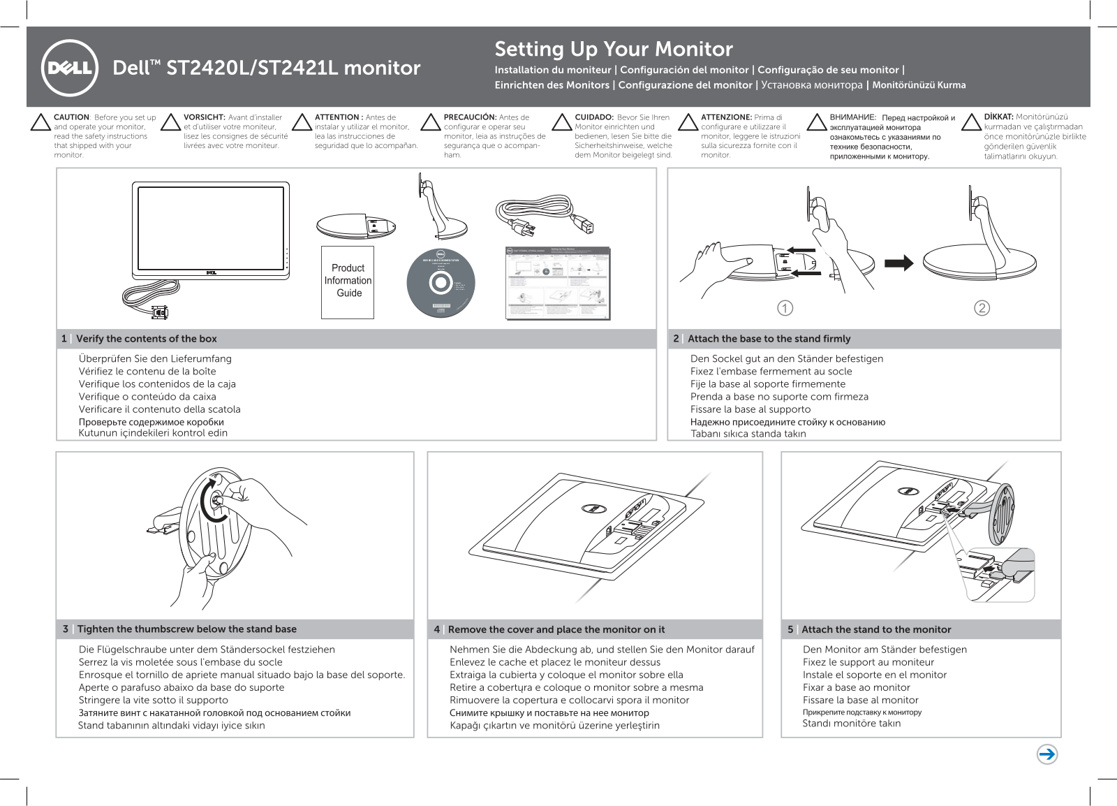 Dell ST2421L User Manual