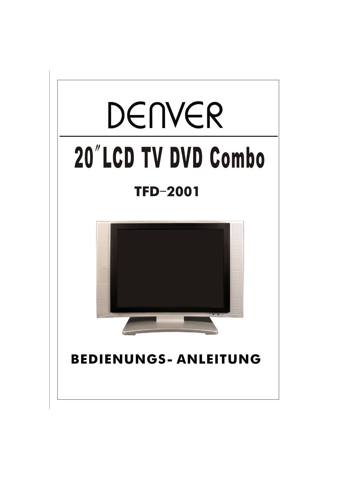 Denver TFD-2001 Instruction Manual