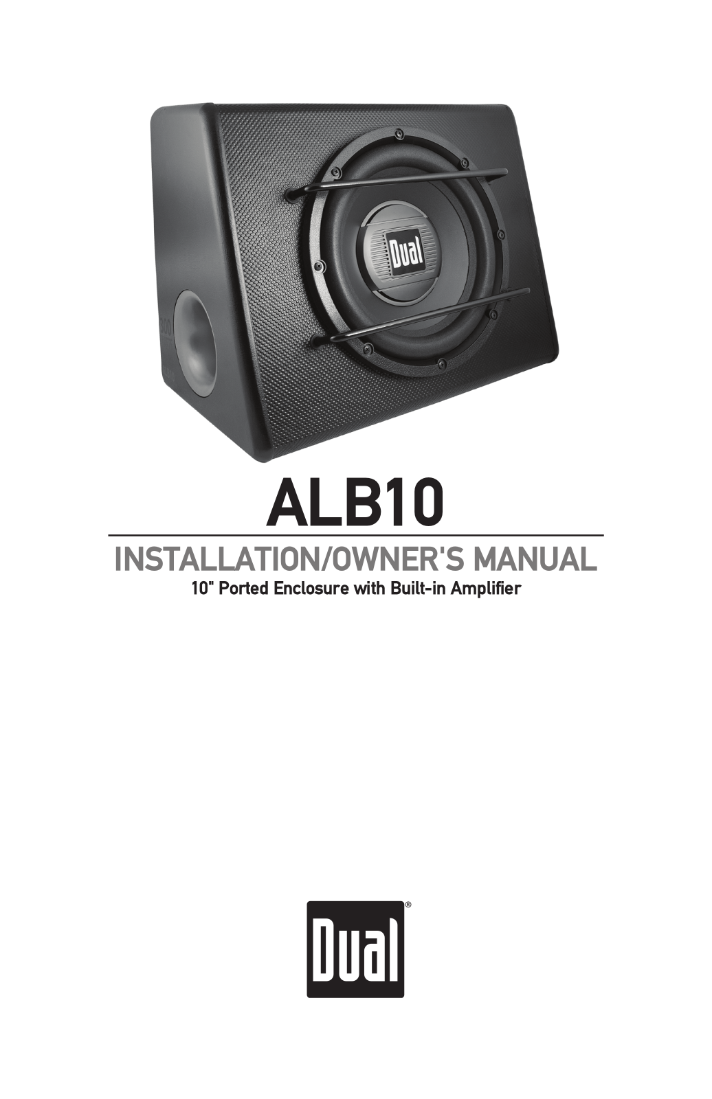 Dual ALB10 User Manual