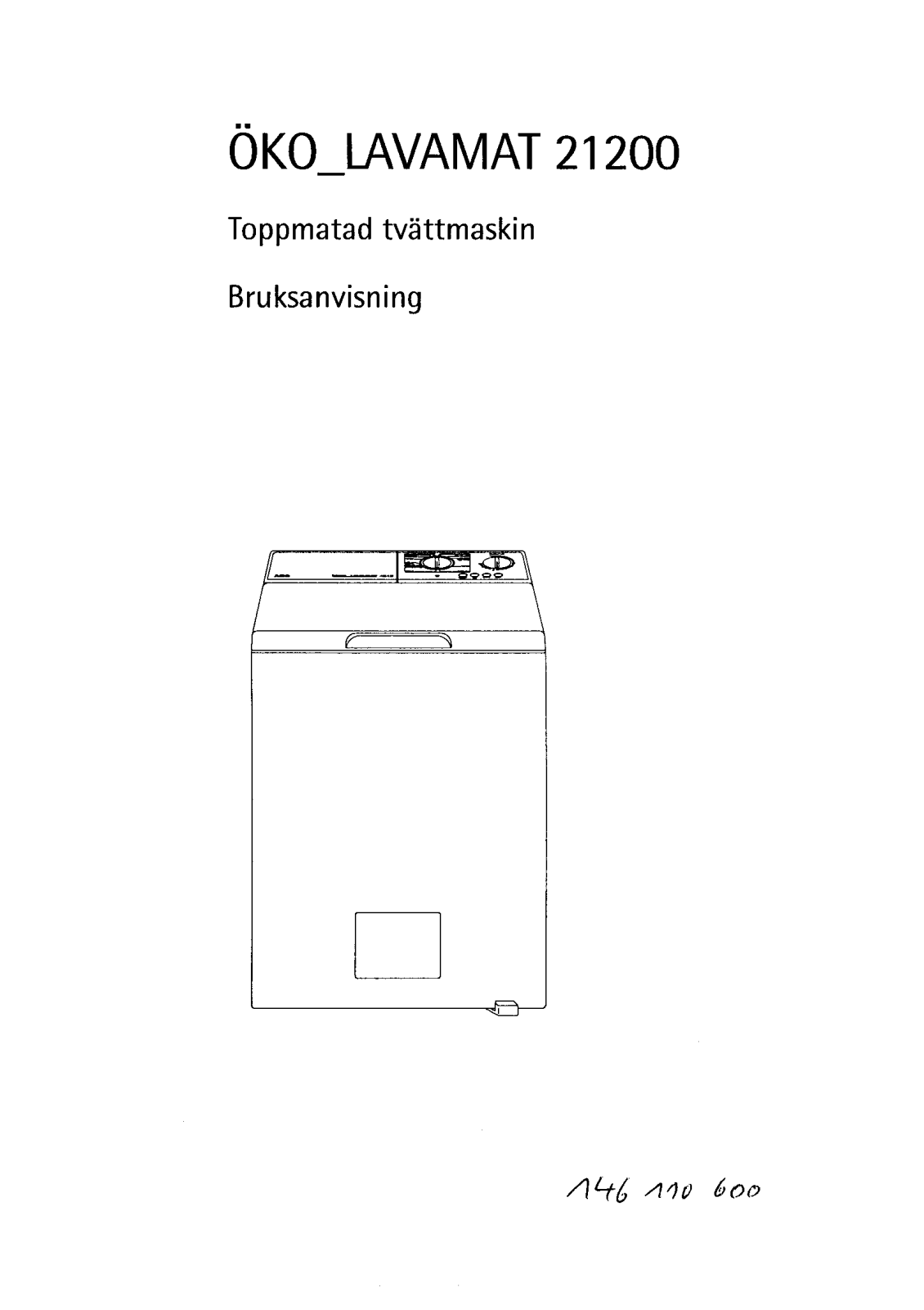 AEG LAV21200 User Manual