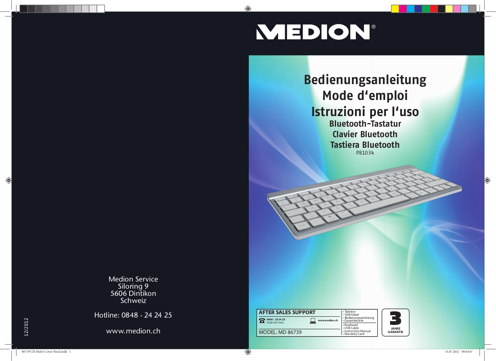 Medion P81034 User Manual