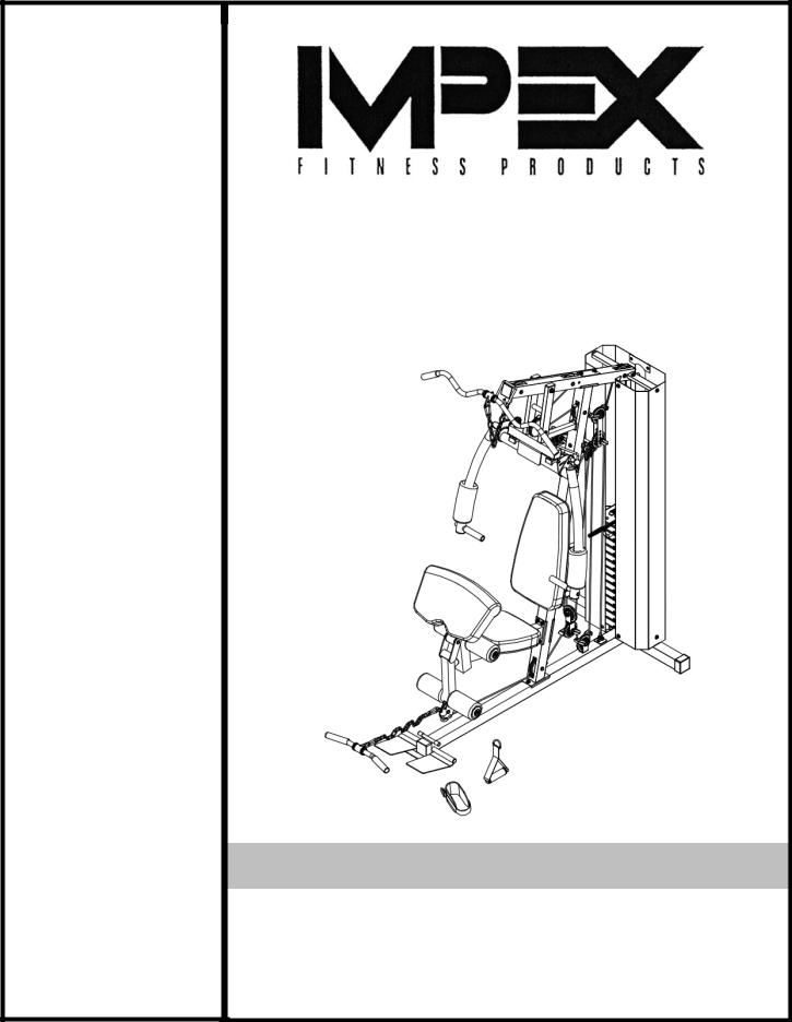 Impex MKM-81010 Owner's Manual