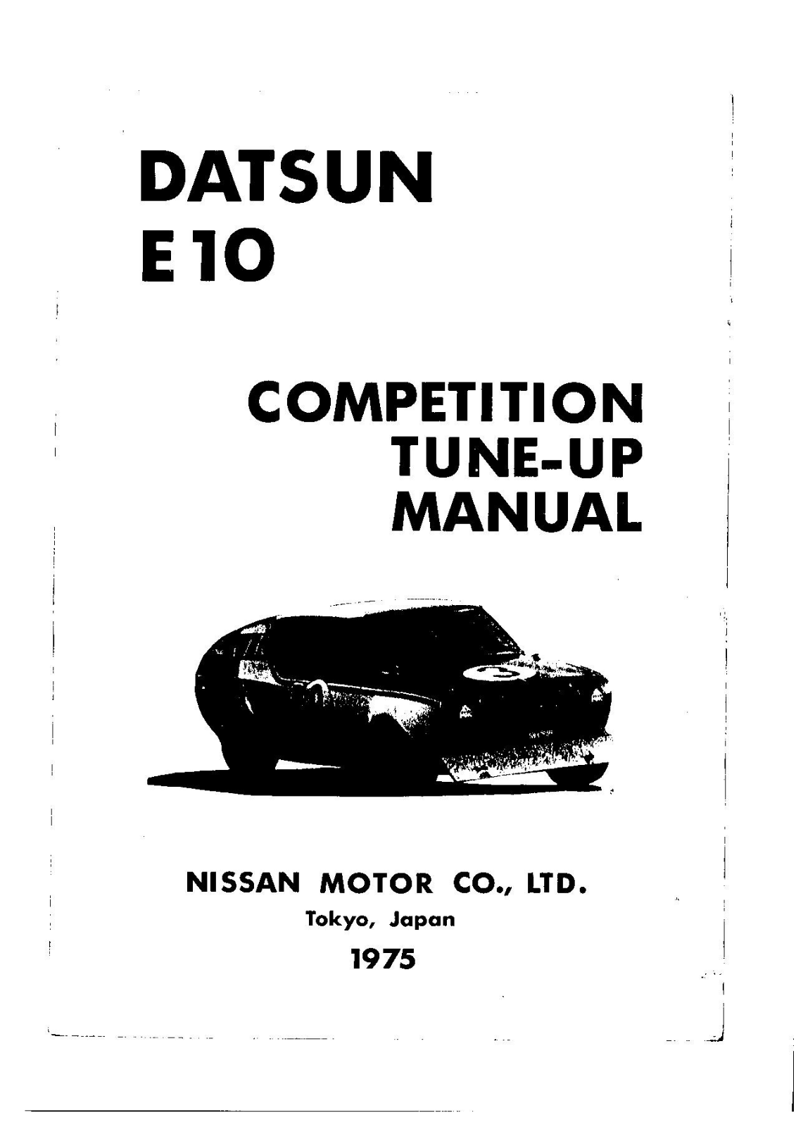 Nissan Cherry 1975 User Manual