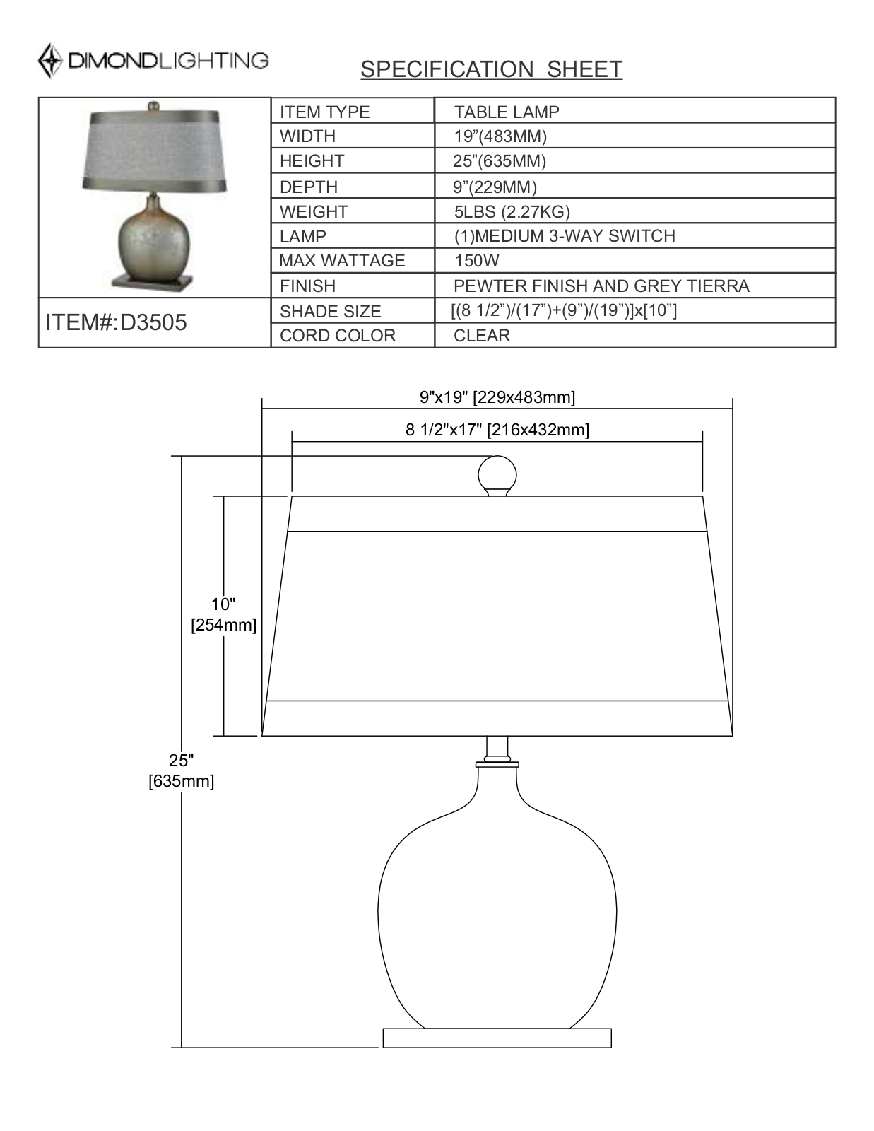 ELK Home D3505 User Manual