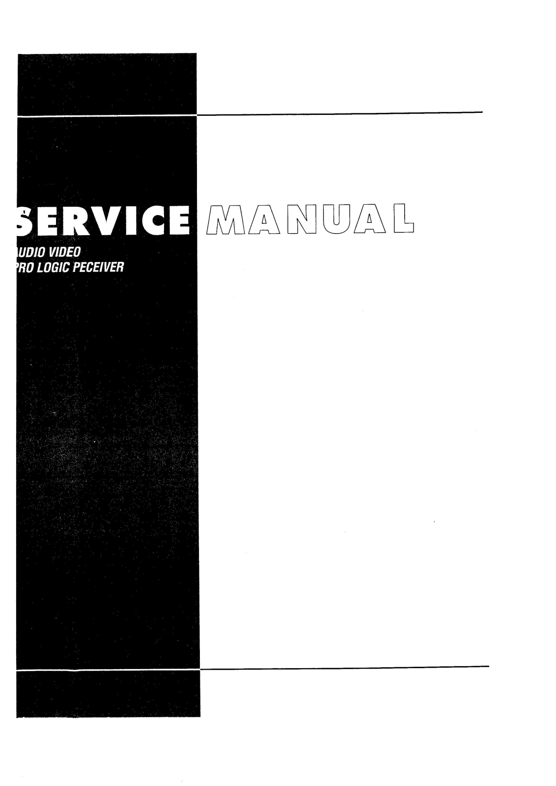 Sansui RZ-6100-AV Service manual