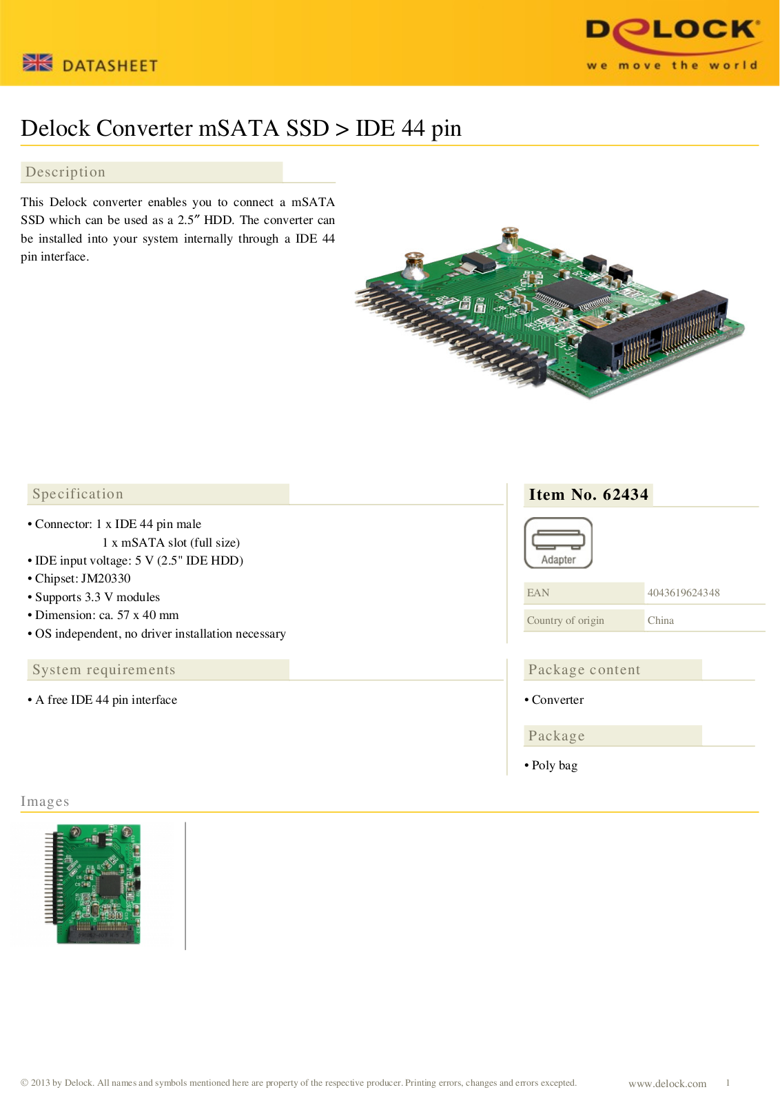 DeLOCK 62434 User Manual - ManualMachine.com