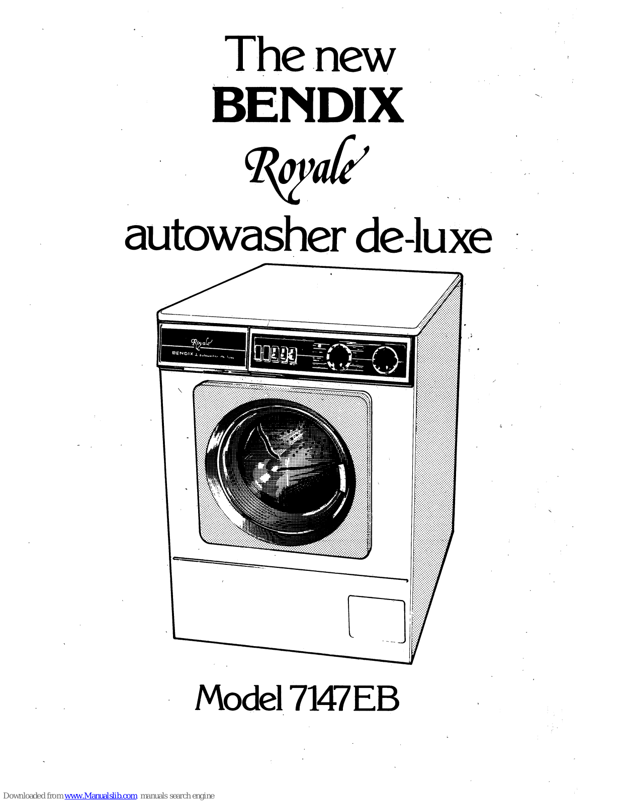 BENDIX 7147EB User Manual