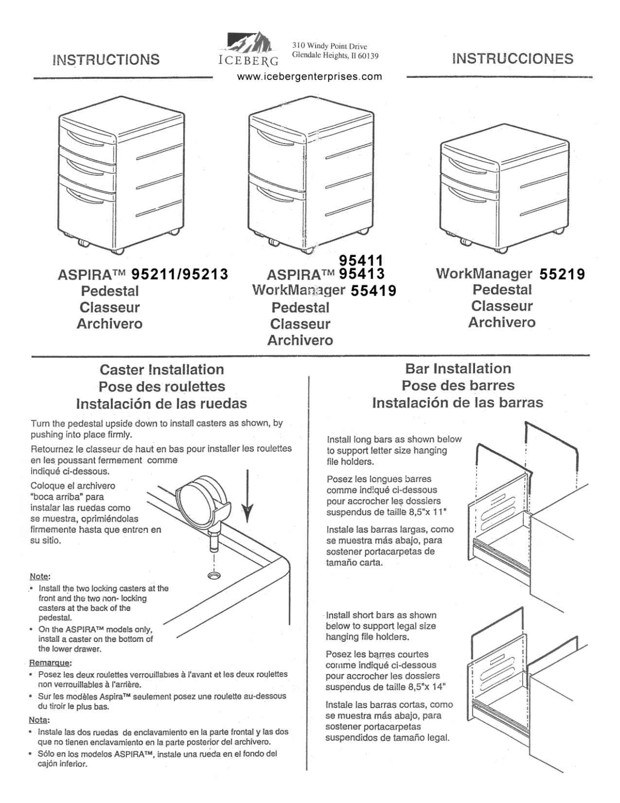 Iceberg PEDESTAL User Manual