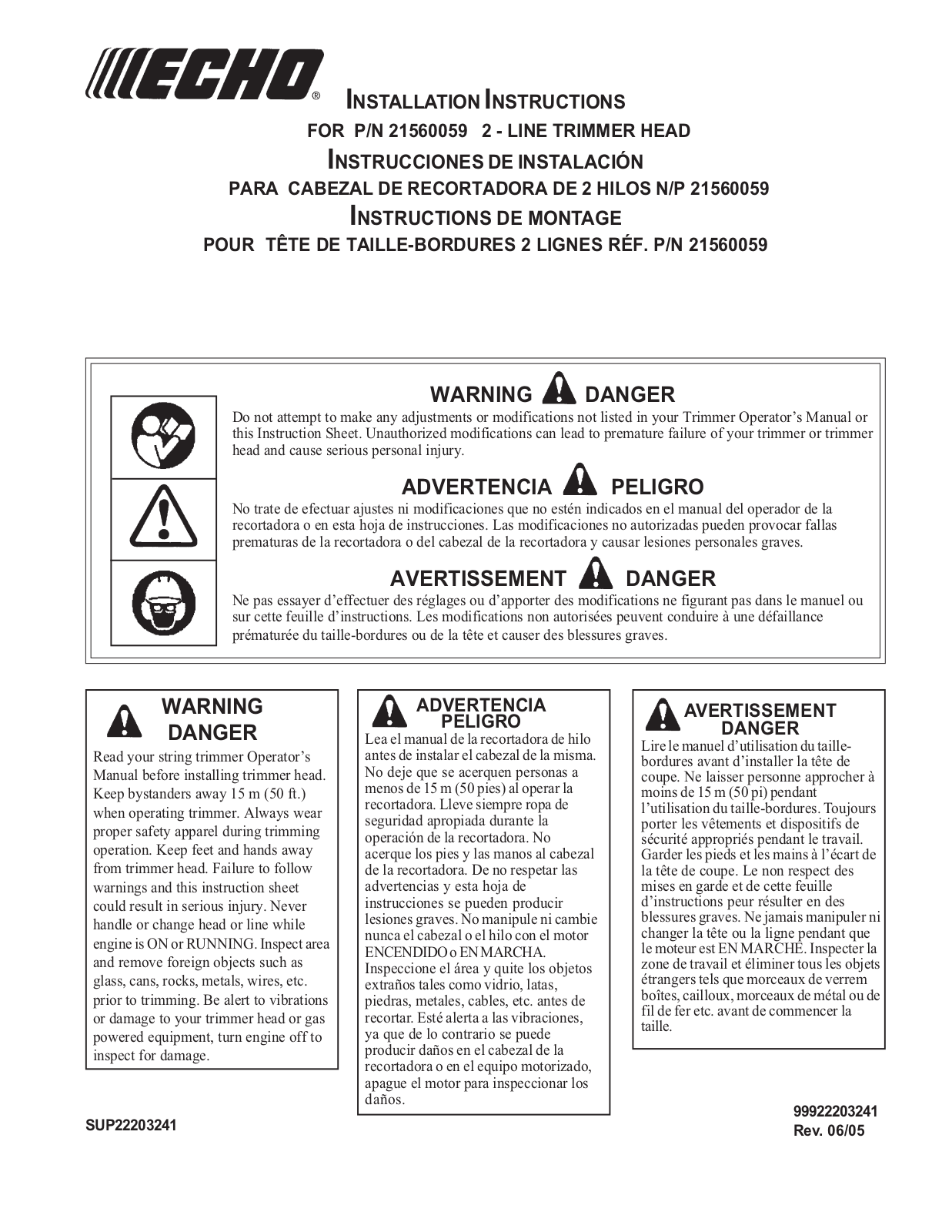 Echo 21560059 2 User Manual