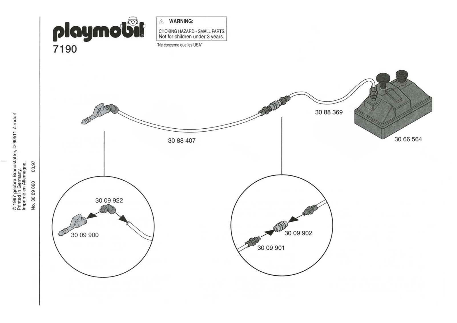 Playmobil 7190 Instructions