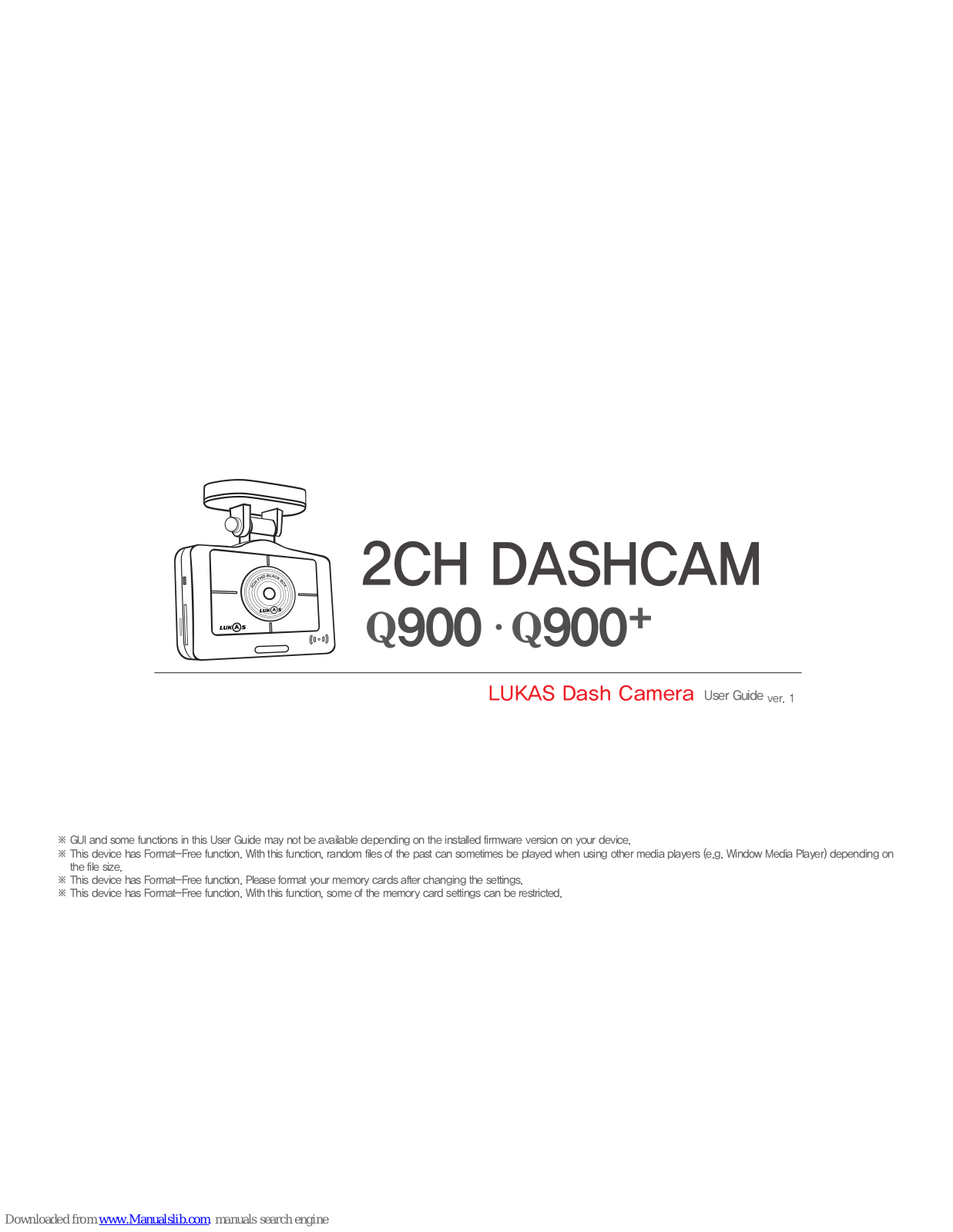 Lukas Q900 User Manual - ManualMachine.com
