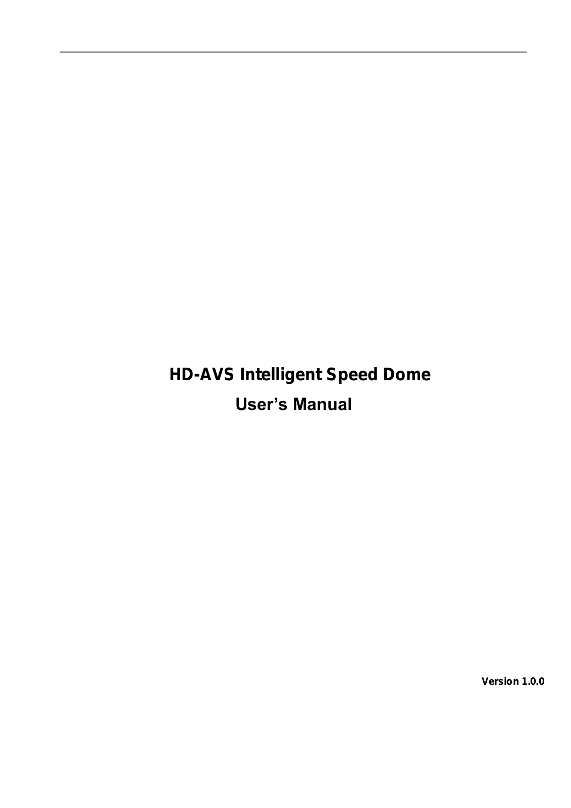 ICRealtime AVS-A4112S User Manual