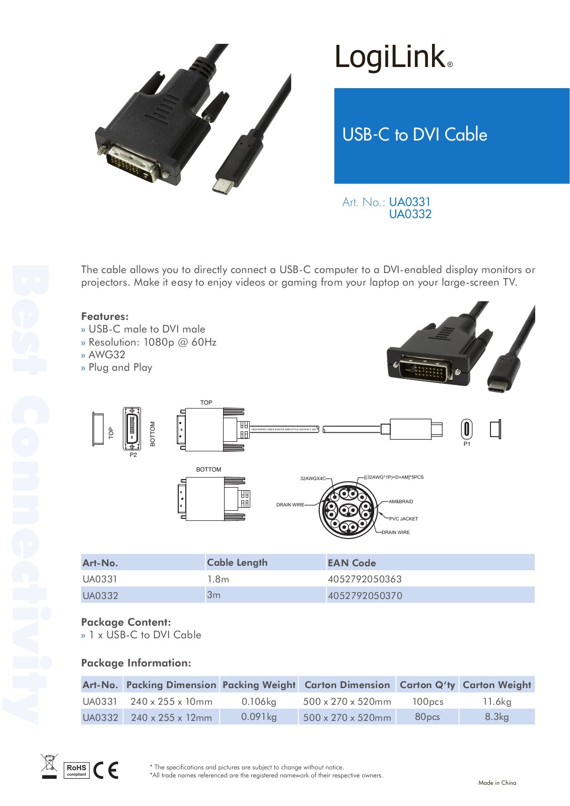 LOGILINK UA0331 Datasheet - ManualMachine.com