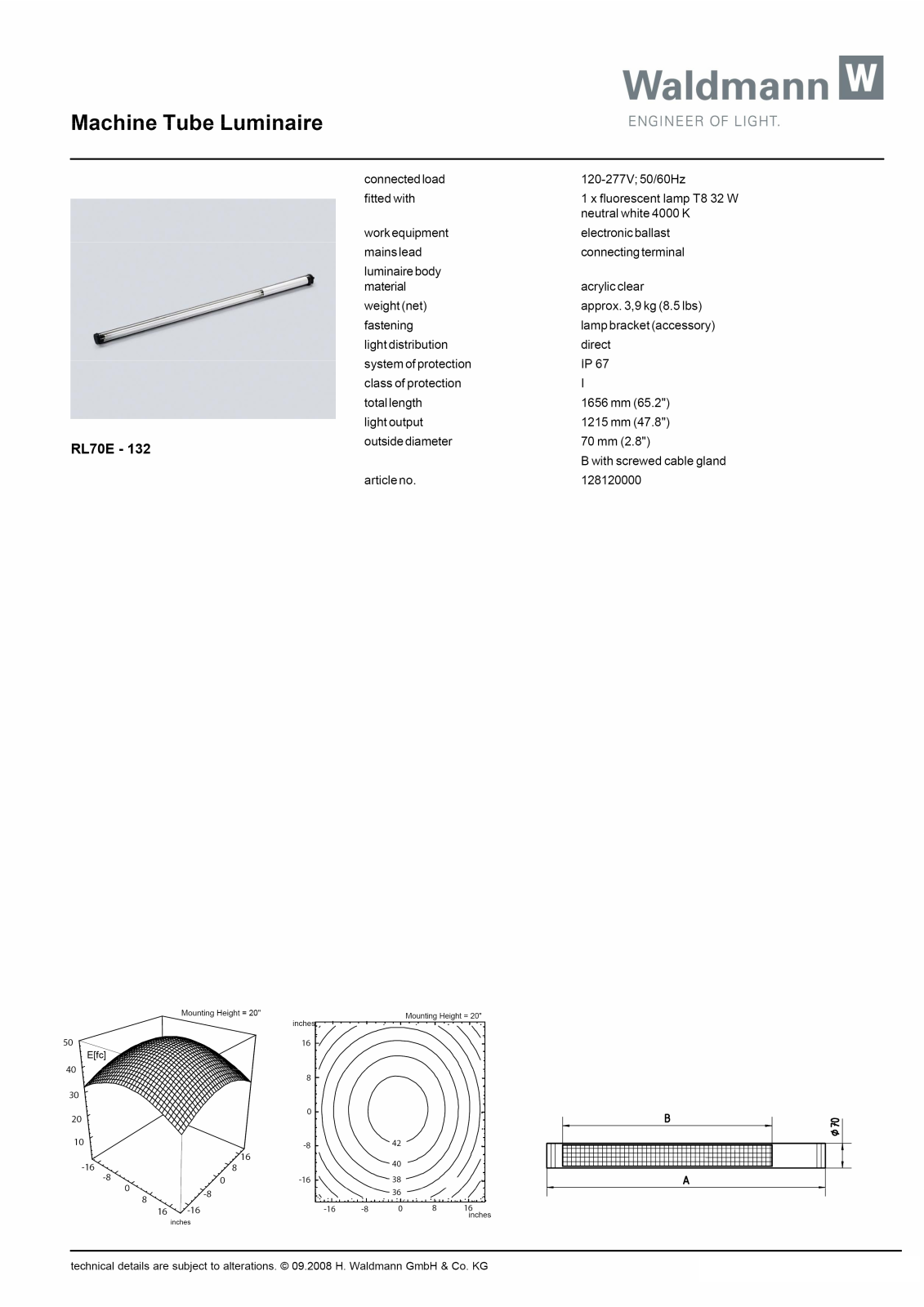 Waldmann 128120000 Information guide