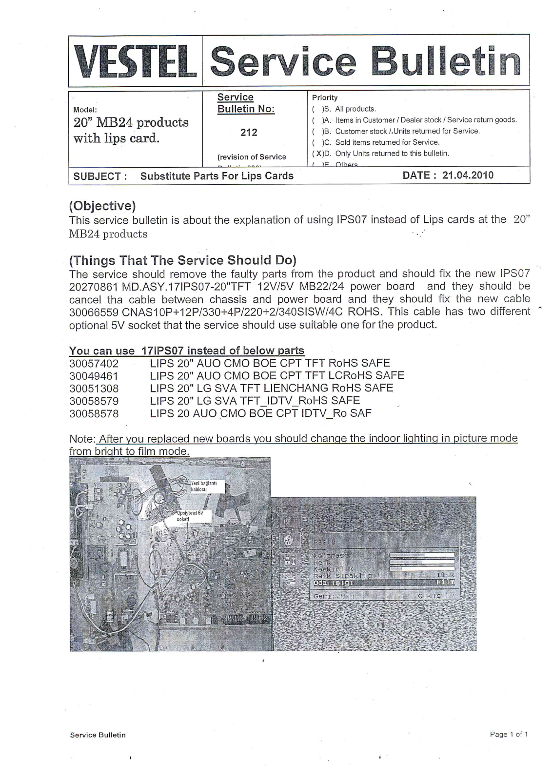 BEKO IP6L20003 Diagram