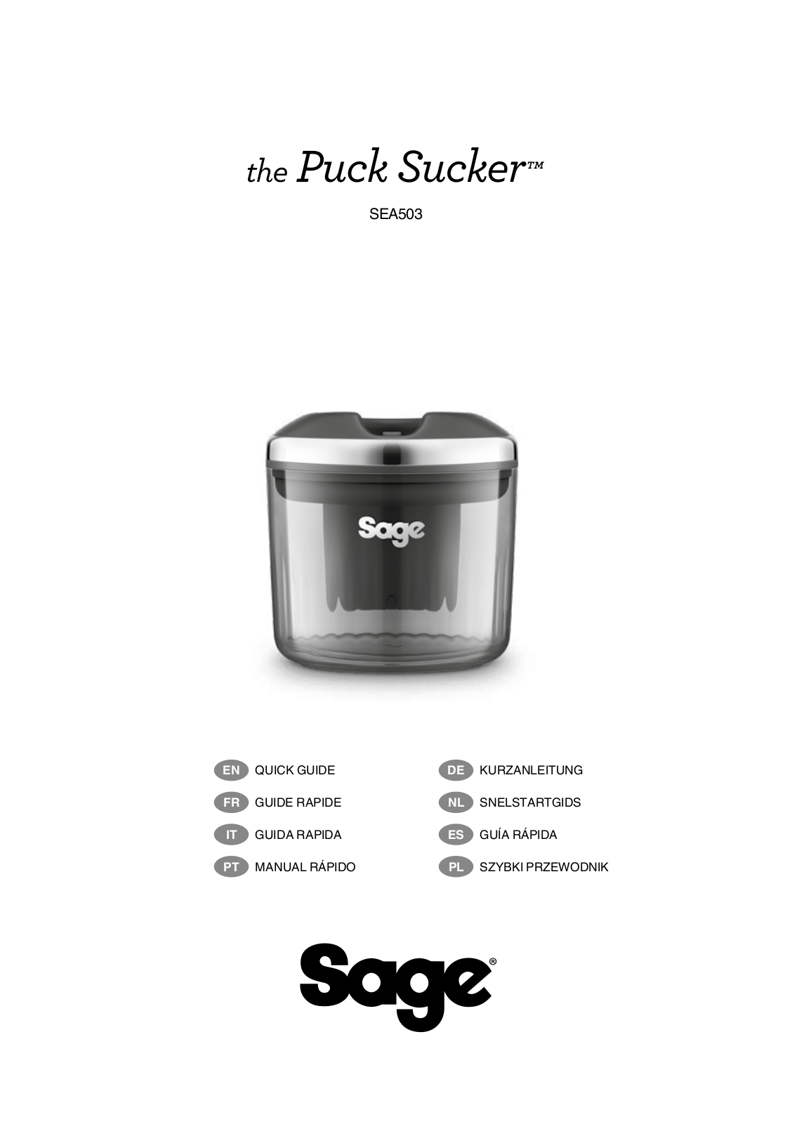 SAGE SEA503 User guide - ManualMachine.com