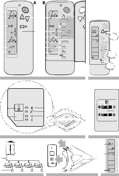 Daikin BRC7FA532F, BRC7FA532FB, BRC7FB532F, BRC7FB532FB Operation manuals