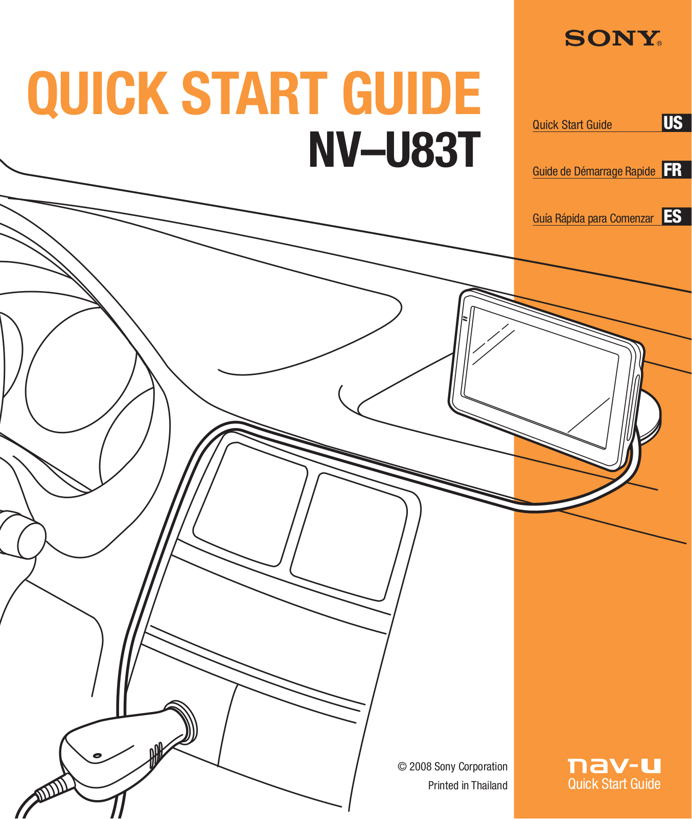 SONY NV U83T User Manual