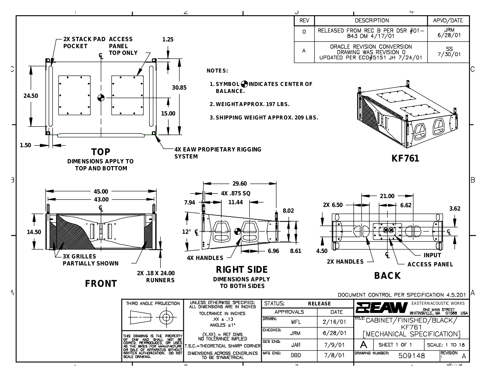 Panasonic KF761 Shematics