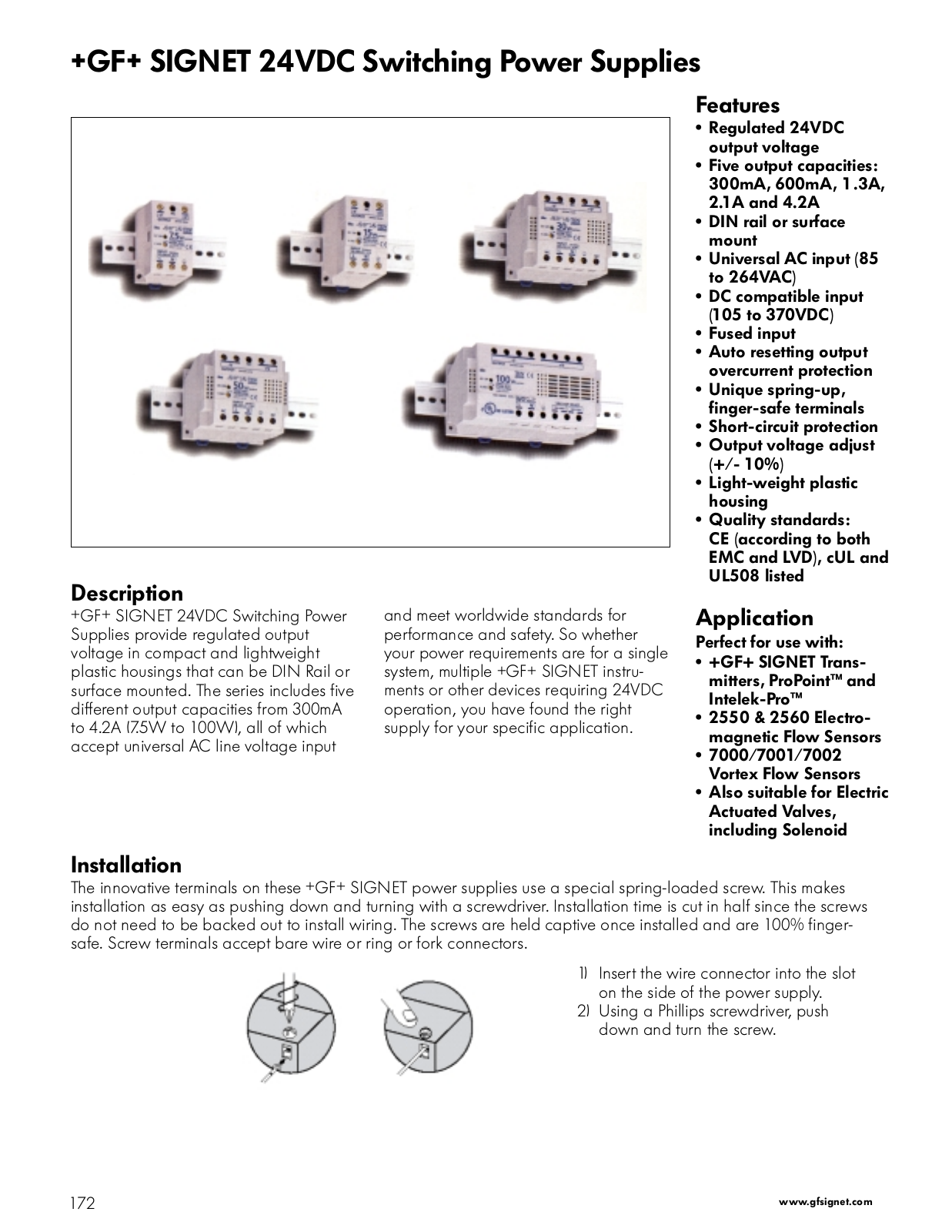 Georg Fischer 24VDC Operating Manual