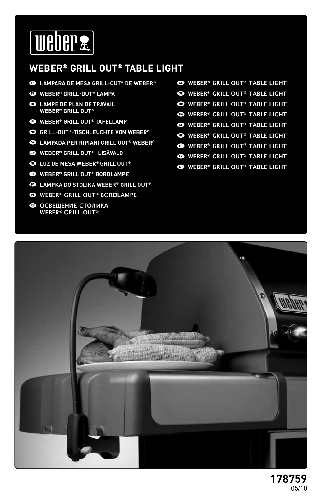 Weber 178759 User Manual