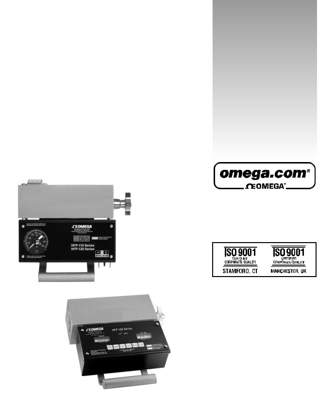 Omega Products HEP-110 Installation  Manual