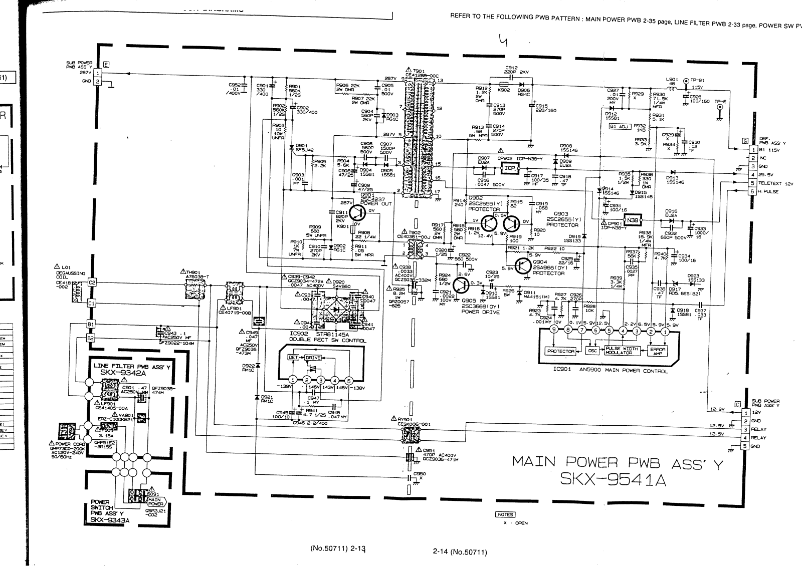 JVC AV-S25X1 Schematic