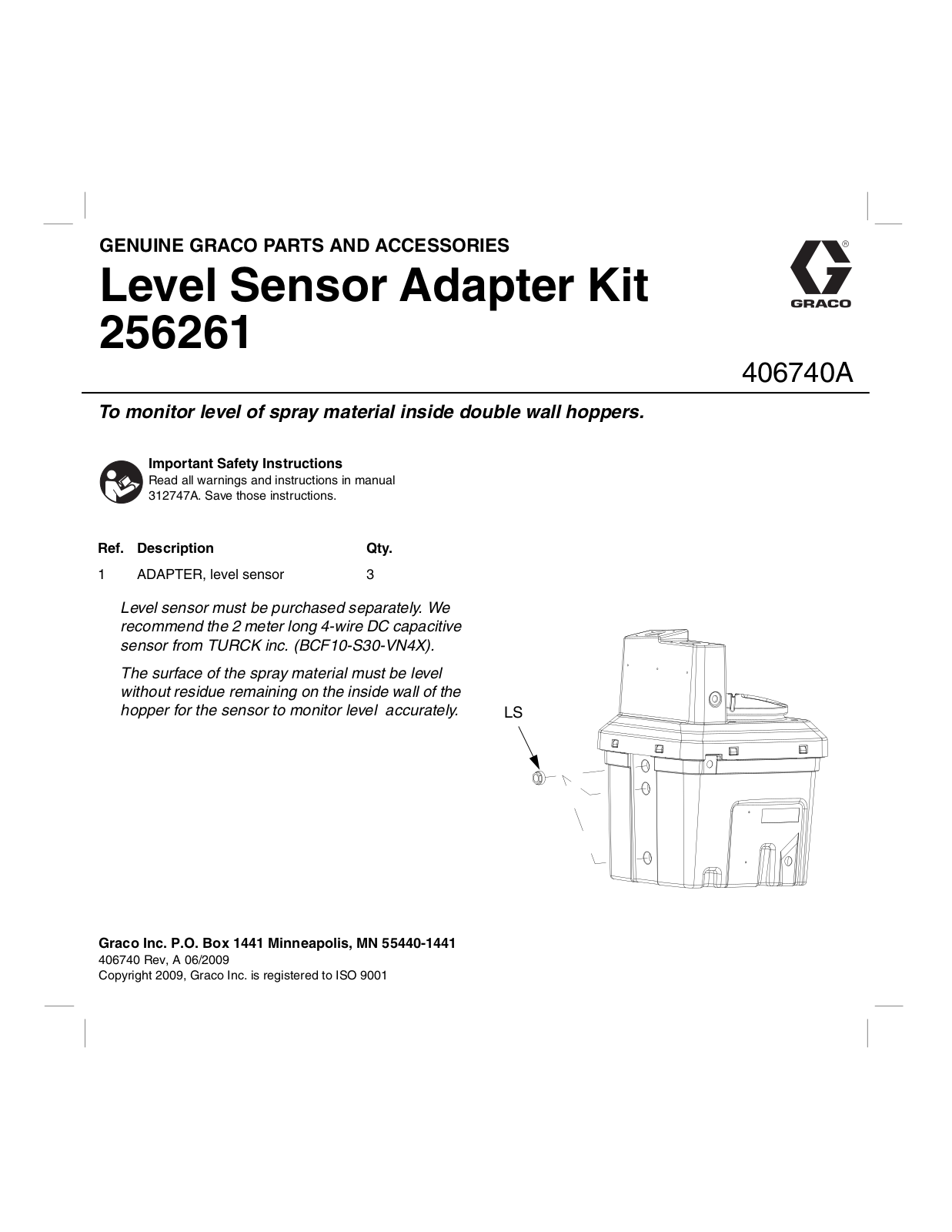 Graco 406740A User Manual