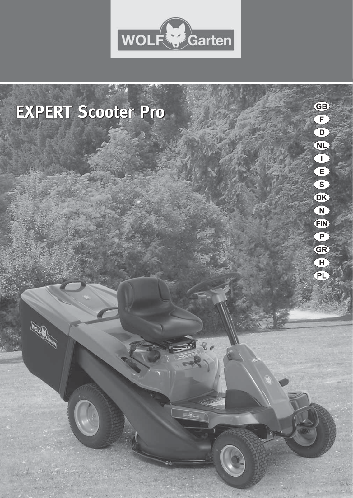 Wolf Garten EXPERT Scooter Pro User Manual