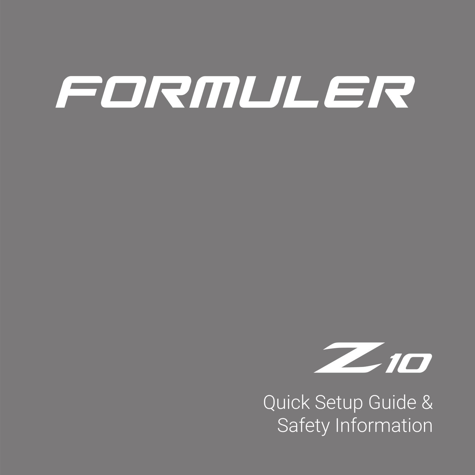 Formuler Z10 User guide - ManualMachine.com